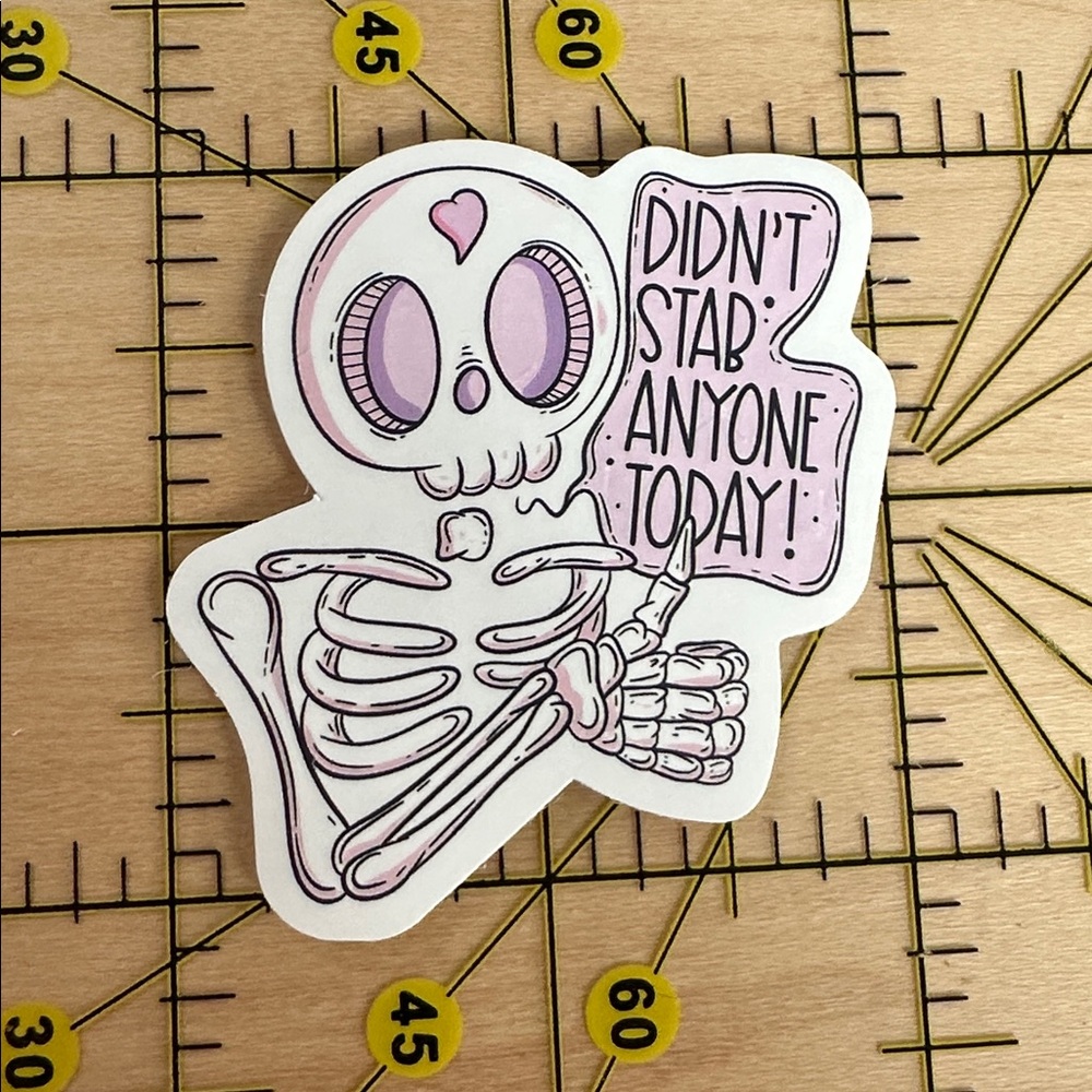 💜13/$13 +Bundle Sticker Sale | SARCASM HUMOR Waterproof Sticker